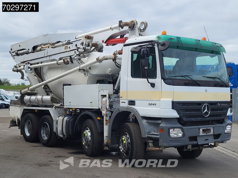 Mercedes-Benz Actros 3241 8X4 7m3 Putzmeister Mixer Big-Axle Steelsuspension 3-Pedals Pompe+Mixer Euro 4 - Concrete pump truck: picture 3 Mercedes-Benz Actros 3241 8X4 7m3 Putzmeister Mixer Big-Axle Steelsuspension 3-Pedals Pompe+Mixer Euro 4 - Concrete pump truck: picture 3