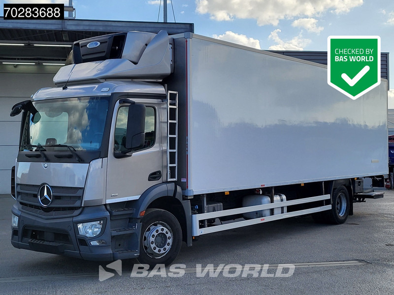 Mercedes-Benz Antos 1830 4X2 Carrier Supra 1150 2000kg Ladebordwand Automatic Euro 6 - Refrigerator truck: picture 1 Mercedes-Benz Antos 1830 4X2 Carrier Supra 1150 2000kg Ladebordwand Automatic Euro 6 - Refrigerator truck: picture 1