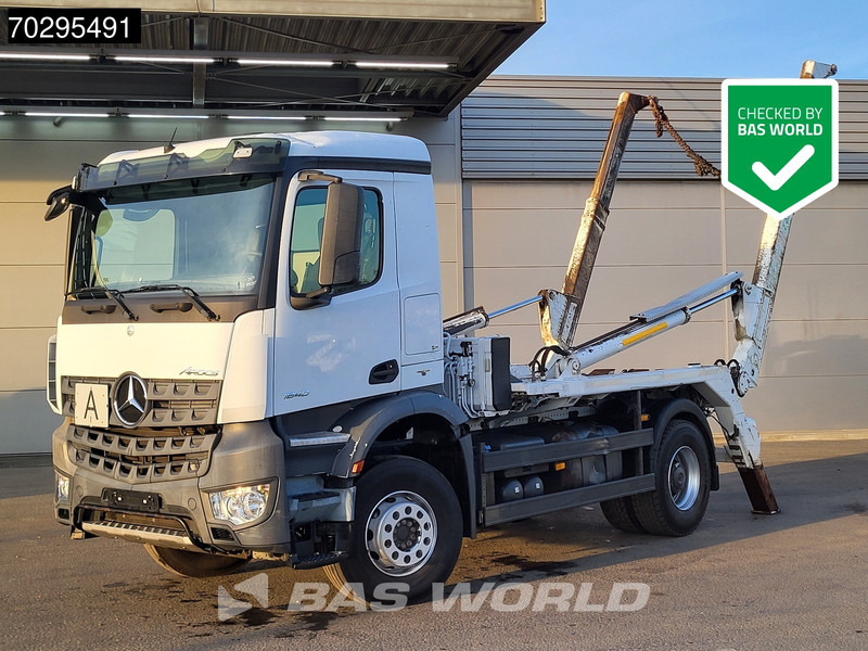 Mercedes-Benz Arocs 1840 4X2 Meiller Big-Axle Steelsuspension Euro 6 - Skip loader truck: picture 1 Mercedes-Benz Arocs 1840 4X2 Meiller Big-Axle Steelsuspension Euro 6 - Skip loader truck: picture 1