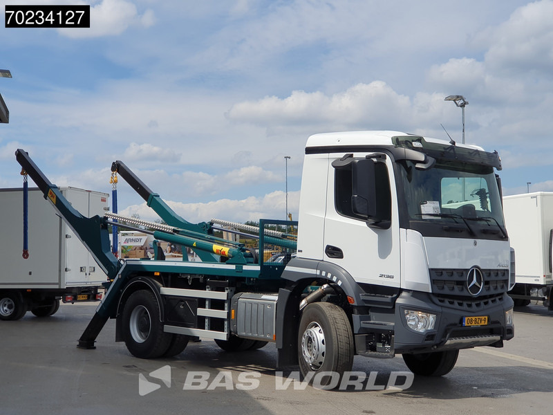 Mercedes-Benz Arocs 2136 4X2 NEW! NL-Truck 12Tons HYVA Lift Automatic Full Steelsuspension - Skip loader truck: picture 5 Mercedes-Benz Arocs 2136 4X2 NEW! NL-Truck 12Tons HYVA Lift Automatic Full Steelsuspension - Skip loader truck: picture 5