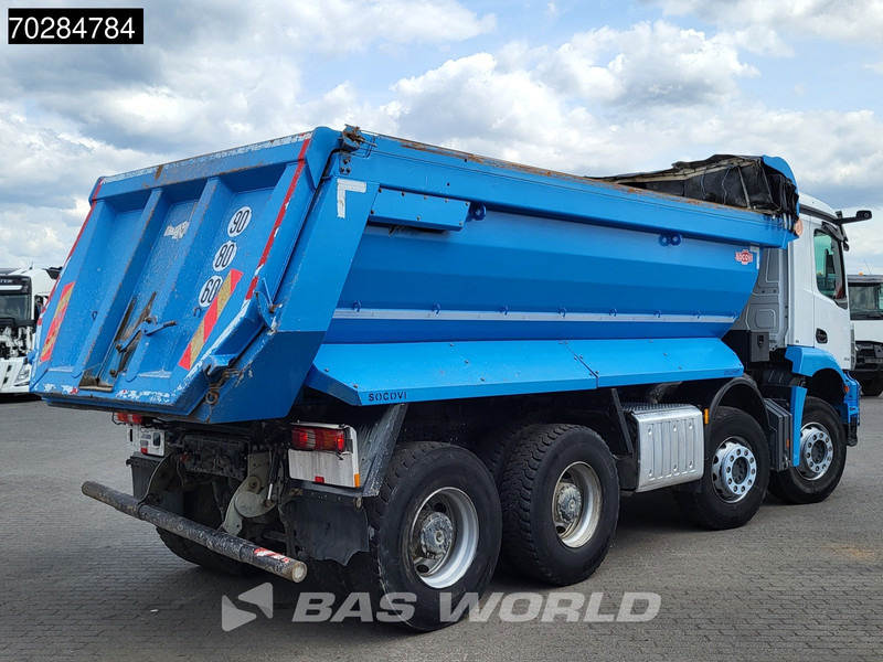 Tipper Mercedes-Benz Arocs 3243 8X4 16m3 tipper Big-Axle Steelsuspension Automatic Navi Euro 6: picture 9