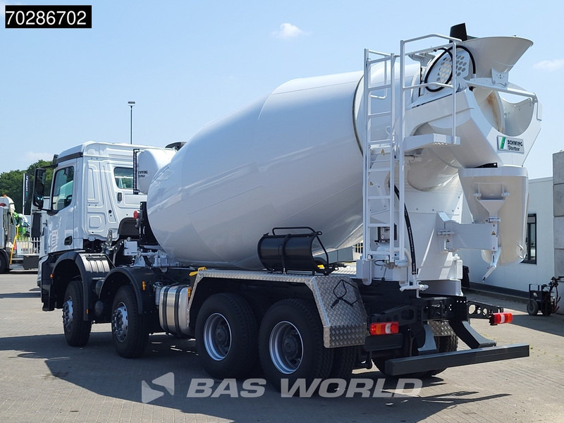 Mercedes-Benz Arocs 4145 8X4 NEW! 10m3 Schwing Stetter Mixer Manual Big-Axle Steel suspension Euro 3 - Concrete mixer truck: picture 2 Mercedes-Benz Arocs 4145 8X4 NEW! 10m3 Schwing Stetter Mixer Manual Big-Axle Steel suspension Euro 3 - Concrete mixer truck: picture 2