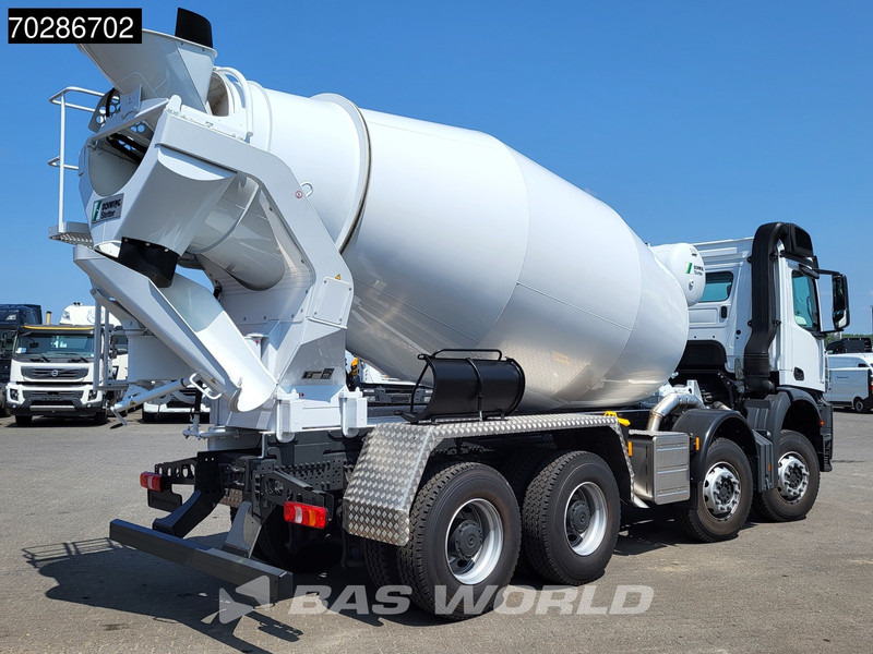 New Concrete mixer truck Mercedes-Benz Arocs 4145 8X4 NEW! 11m3 Schwing Stetter Mixer Manual Big-Axle Steel suspension Euro 3: picture 13