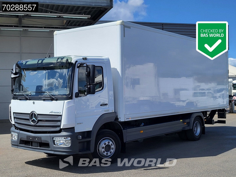 Mercedes-Benz Atego 1527 4X2 15tonner LOW Mileage! 1500kg Ladebordwand Automatic Euro 6 - Box truck: picture 1 Mercedes-Benz Atego 1527 4X2 15tonner LOW Mileage! 1500kg Ladebordwand Automatic Euro 6 - Box truck: picture 1