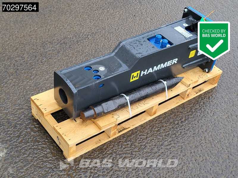 Mustang HM300 NEW UNUSED - SUITS TO 4,5-9,5T - Hydraulic hammer: picture 1 Mustang HM300 NEW UNUSED - SUITS TO 4,5-9,5T - Hydraulic hammer: picture 1