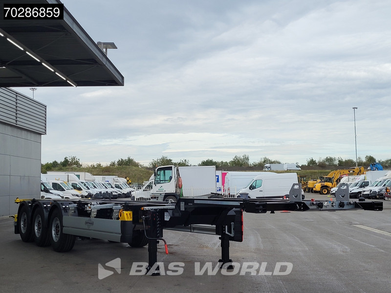Orthaus TR 3 axles Mutli'45 Lift Axle Extendable SAF - Container transporter/ Swap body semi-trailer: picture 5 Orthaus TR 3 axles Mutli'45 Lift Axle Extendable SAF - Container transporter/ Swap body semi-trailer: picture 5
