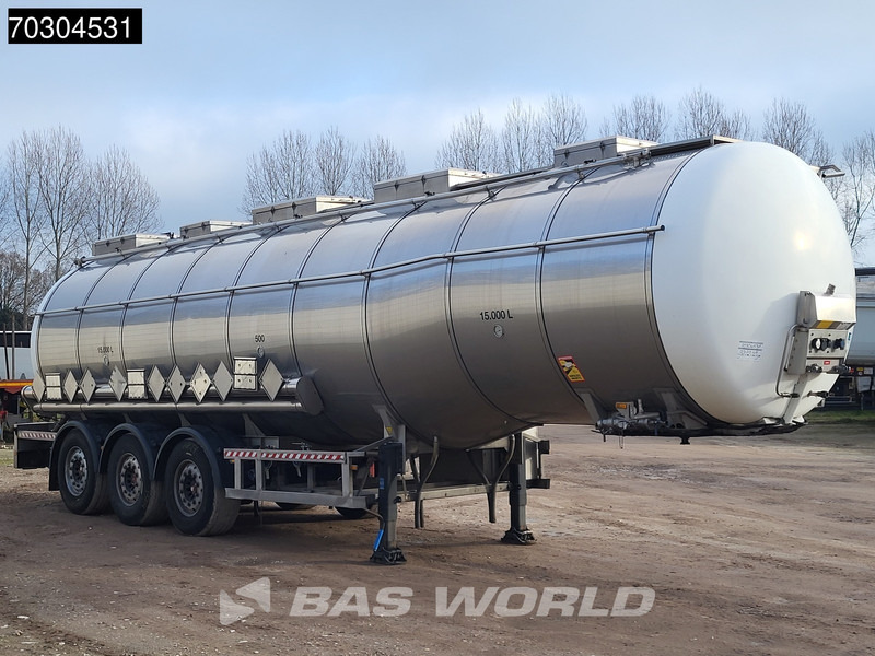 Parcisa D-2713 TUV 06/26 ADR Lifting Axle FUEL - Tank semi-trailer: picture 3 Parcisa D-2713 TUV 06/26 ADR Lifting Axle FUEL - Tank semi-trailer: picture 3