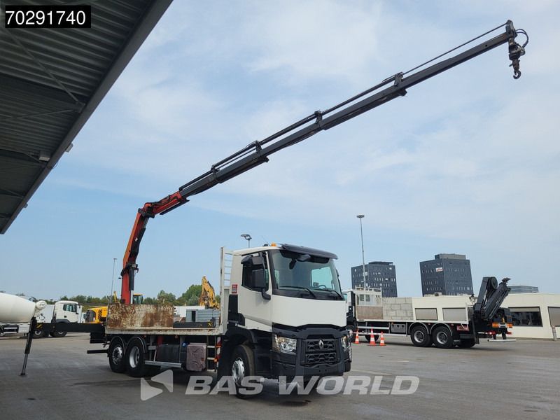 Renault C 380 6X2 Palfinger PK 22002 EH Crane Optibrake Euro 6 - Dropside/ Flatbed truck, Crane truck: picture 3 Renault C 380 6X2 Palfinger PK 22002 EH Crane Optibrake Euro 6 - Dropside/ Flatbed truck, Crane truck: picture 3