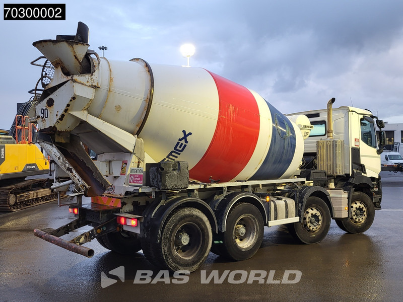 Concrete mixer truck Renault C 380 C 8X4 Liebherr 9m3 Full Steel Big Axle Euro 6: picture 9 Concrete mixer truck Renault C 380 C 8X4 Liebherr 9m3 Full Steel Big Axle Euro 6: picture 9
