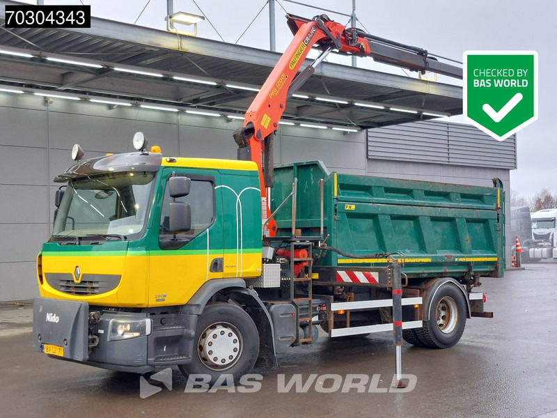 Renault D 280 D 4X2 Palfinger 12t/m Crane Tipper Automatic Euro 5 - Tipper, Crane truck: picture 1 Renault D 280 D 4X2 Palfinger 12t/m Crane Tipper Automatic Euro 5 - Tipper, Crane truck: picture 1