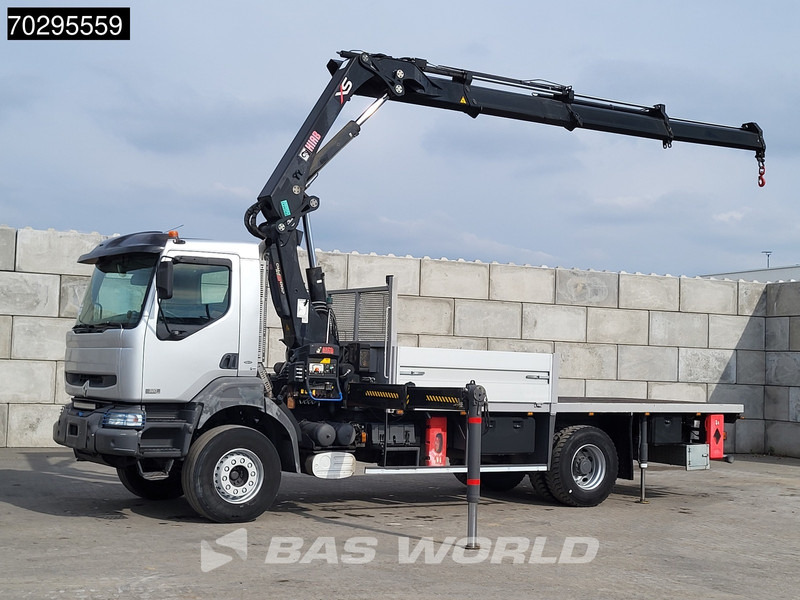 Renault Kerax 320 4X2 HIAB 288EP-3 HIPRO Crane Kran Steel suspension Manual Euro 3 - Dropside/ Flatbed truck, Crane truck: picture 3 Renault Kerax 320 4X2 HIAB 288EP-3 HIPRO Crane Kran Steel suspension Manual Euro 3 - Dropside/ Flatbed truck, Crane truck: picture 3