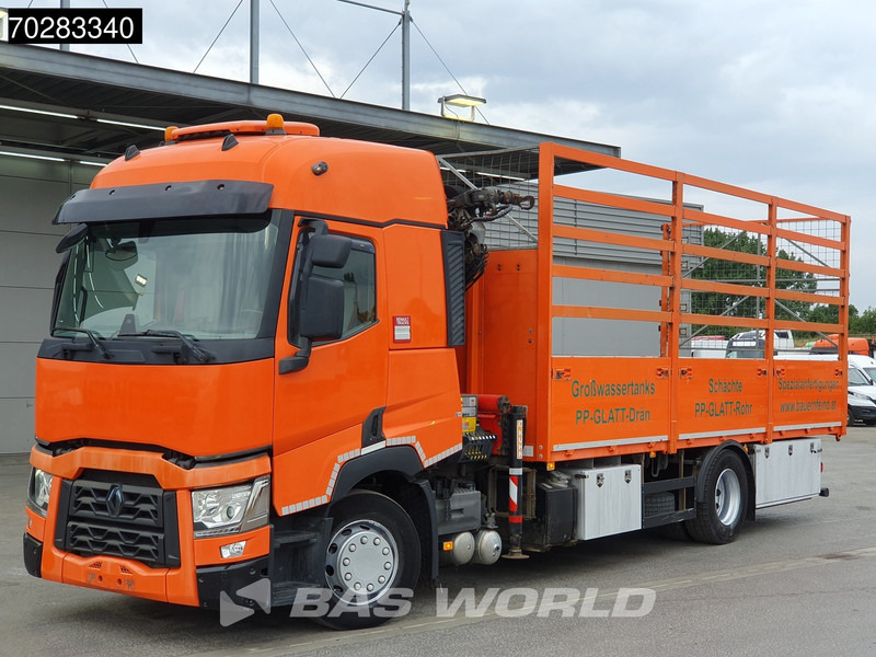 Renault T 380 4X2 Palfinger PK18002-EH Kran Crane Retarder Standklima Euro 6 - Dropside/ Flatbed truck, Crane truck: picture 2 Renault T 380 4X2 Palfinger PK18002-EH Kran Crane Retarder Standklima Euro 6 - Dropside/ Flatbed truck, Crane truck: picture 2