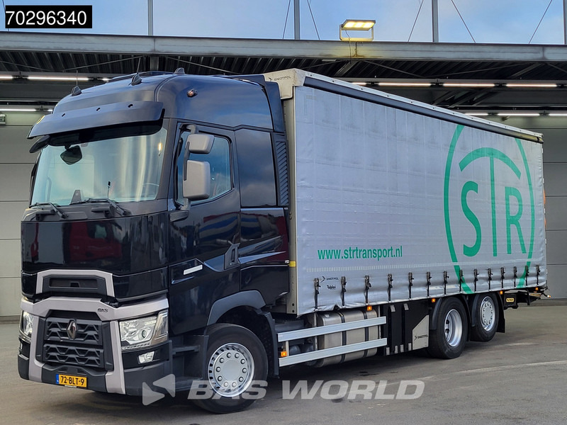 Curtainsider truck Renault T 480 6X2 NL-Truck combi Liftaxle 1500kg Ladebordwand Euro 6: picture 6 Curtainsider truck Renault T 480 6X2 NL-Truck combi Liftaxle 1500kg Ladebordwand Euro 6: picture 6