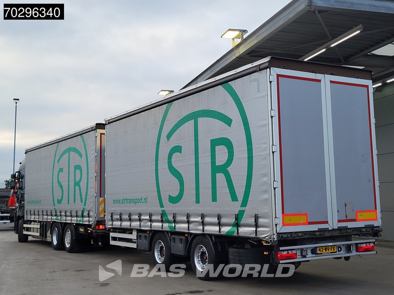 Renault T 480 6X2 NL-Truck combi Liftaxle 1500kg Ladebordwand Euro 6 - Curtainsider truck: picture 2 Renault T 480 6X2 NL-Truck combi Liftaxle 1500kg Ladebordwand Euro 6 - Curtainsider truck: picture 2