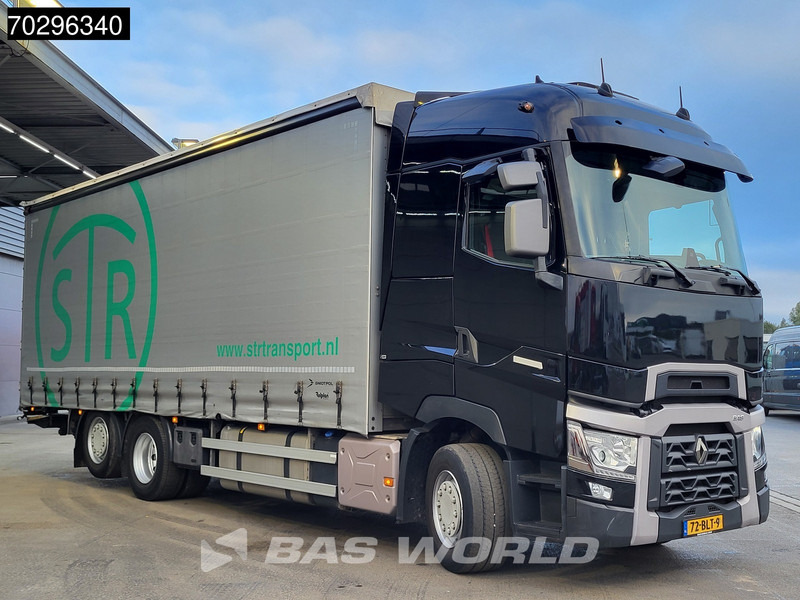Curtainsider truck Renault T 480 6X2 NL-Truck combi Liftaxle 1500kg Ladebordwand Euro 6: picture 8 Curtainsider truck Renault T 480 6X2 NL-Truck combi Liftaxle 1500kg Ladebordwand Euro 6: picture 8