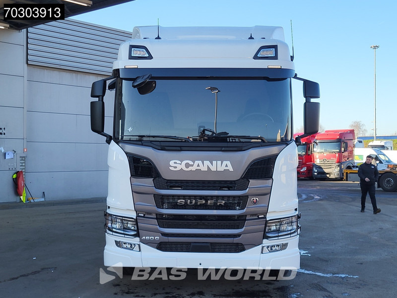 New Hook lift truck Scania G 460 6X2 NEW! 20tons HIAB Containersystem Lift+Steering Axle Automatic Retarder Euro 6: picture 7