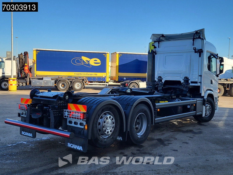 New Hook lift truck Scania G 460 6X2 NEW! 20tons HIAB Containersystem Lift+Steering Axle Automatic Retarder Euro 6: picture 8