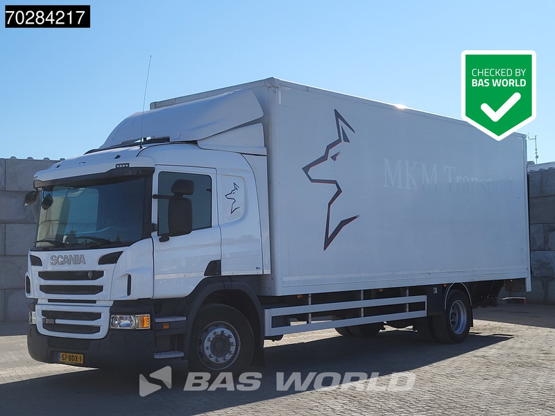 Scania P250 4X2 NL-Truck Laadklep Euro 6 - Box truck: picture 1 Scania P250 4X2 NL-Truck Laadklep Euro 6 - Box truck: picture 1