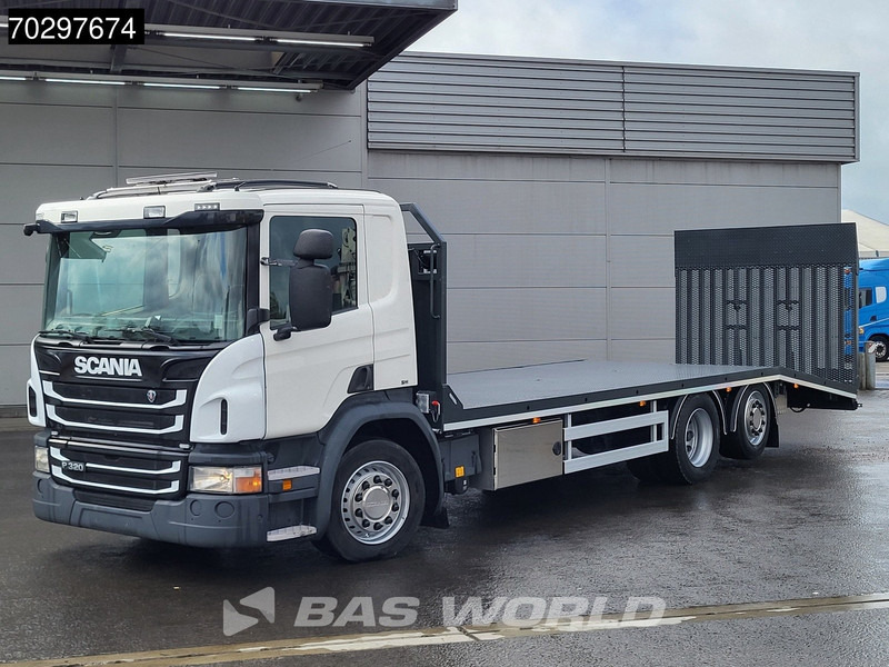 Scania P320 P 6X2 Machine transporter Winch Lift+Steering Axle Euro 6 - Autotransporter truck: picture 5 Scania P320 P 6X2 Machine transporter Winch Lift+Steering Axle Euro 6 - Autotransporter truck: picture 5