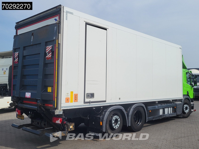 Box truck Scania P410 6X2 NL-Truck Lift+steering Axle Automatic Xenon Euro 6: picture 11 Box truck Scania P410 6X2 NL-Truck Lift+steering Axle Automatic Xenon Euro 6: picture 11