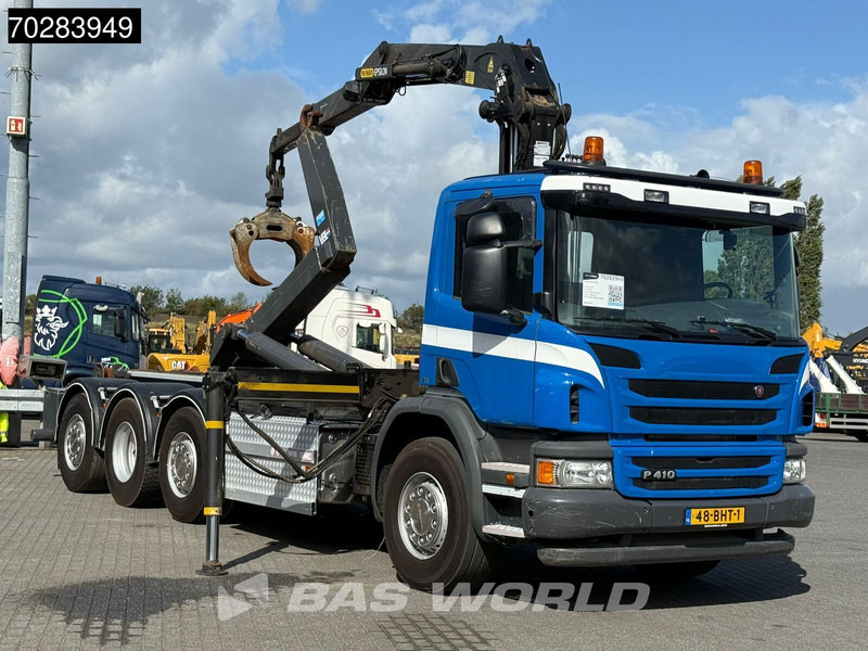 Scania P410 8X2 NL-Truck Palfinger Q150Z Crane 30T VDL hooklift Lift-Lenkachse Euro 6 - Hook lift truck, Crane truck: picture 3 Scania P410 8X2 NL-Truck Palfinger Q150Z Crane 30T VDL hooklift Lift-Lenkachse Euro 6 - Hook lift truck, Crane truck: picture 3