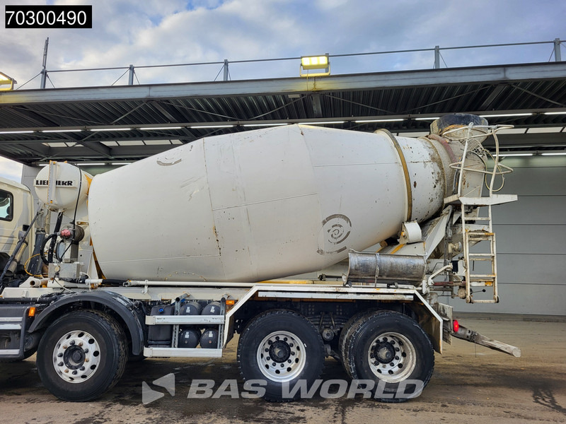 Scania P410 8X4 9m3 Liebherr HTM 904 FL mixer Steelsuspension Automatic Euro 6 - Concrete mixer truck: picture 3 Scania P410 8X4 9m3 Liebherr HTM 904 FL mixer Steelsuspension Automatic Euro 6 - Concrete mixer truck: picture 3