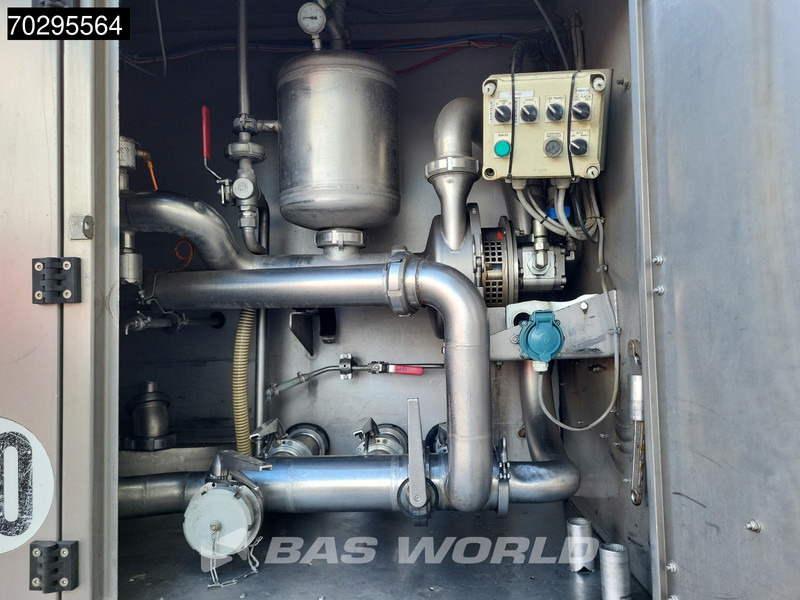 Tank truck for transportation of food Scania P410 P 6X2 16000 Liter Milk Tank Retarder Lift+Steering axle Euro 6: picture 12