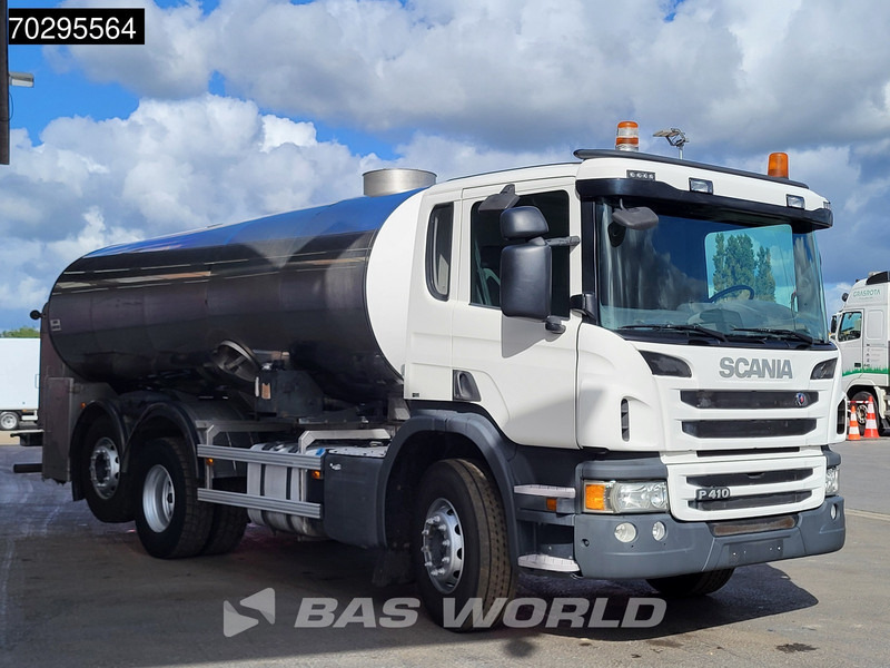 Scania P410 P 6X2 16000 Liter Milk Tank Retarder Lift+Steering axle Euro 6 - Tank truck: picture 3 Scania P410 P 6X2 16000 Liter Milk Tank Retarder Lift+Steering axle Euro 6 - Tank truck: picture 3