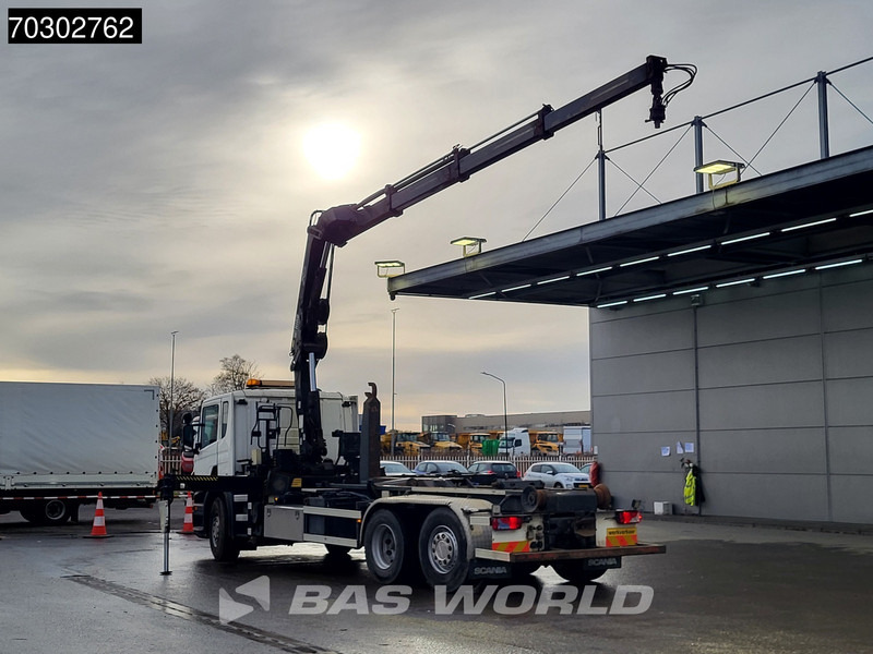 Scania P420 6X2 Hiab 166 ES-3 Hipro Crane Remote VDL 25tons hooklift Euro 5 - Hook lift truck, Crane truck: picture 2 Scania P420 6X2 Hiab 166 ES-3 Hipro Crane Remote VDL 25tons hooklift Euro 5 - Hook lift truck, Crane truck: picture 2