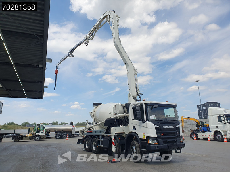 Scania P450 8X4 NEW PUMI CIFA Magnum MK25 7m3 mixer Big-Axle Euro 6 - Concrete pump truck: picture 5 Scania P450 8X4 NEW PUMI CIFA Magnum MK25 7m3 mixer Big-Axle Euro 6 - Concrete pump truck: picture 5