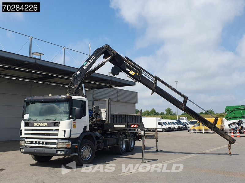 Scania P94 6X4 Hiab 330-4 Kran Crane 9m3 tipper Manual Steelsuspension Euro 3 - Tipper, Crane truck: picture 5 Scania P94 6X4 Hiab 330-4 Kran Crane 9m3 tipper Manual Steelsuspension Euro 3 - Tipper, Crane truck: picture 5