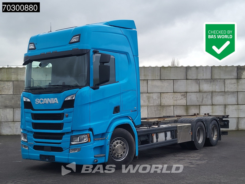 Scania R500 R 6X2 Full Air suspension Retarder Lift Axle Automatic Leather seats Euro 6 - Container transporter/ Swap body truck: picture 1 Scania R500 R 6X2 Full Air suspension Retarder Lift Axle Automatic Leather seats Euro 6 - Container transporter/ Swap body truck: picture 1