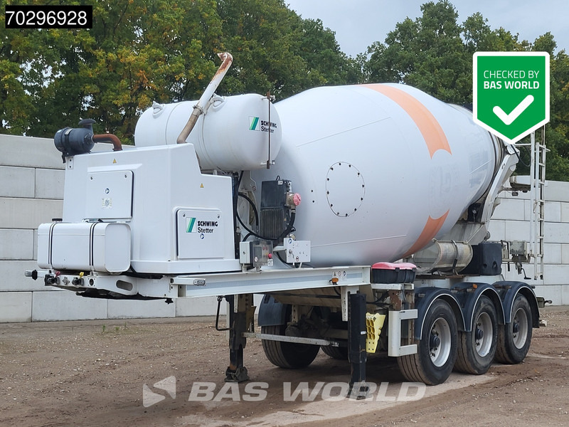 Schwing-Stetter 71/320,AC3 3 axles Concrete 12m3 Lift Axle - Concrete mixer semi-trailer: picture 1 Schwing-Stetter 71/320,AC3 3 axles Concrete 12m3 Lift Axle - Concrete mixer semi-trailer: picture 1