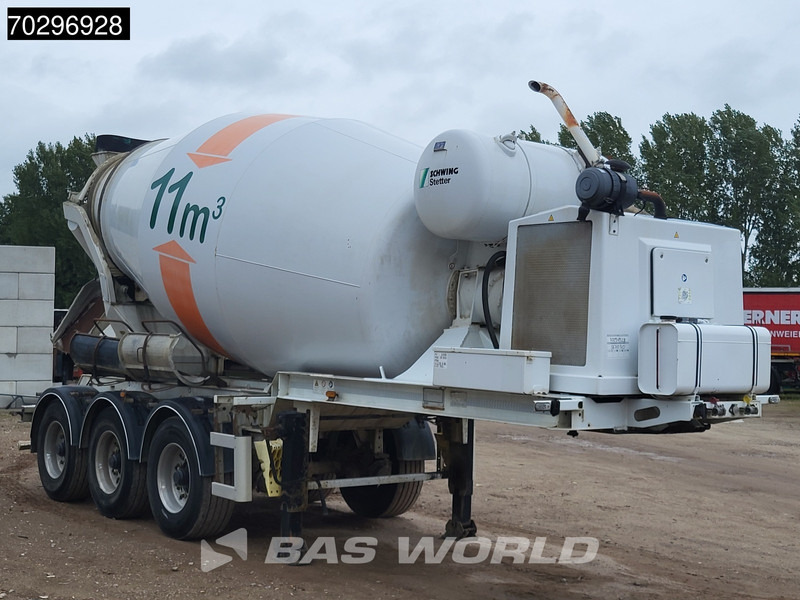 Schwing-Stetter 71/320,AC3 3 axles Concrete 12m3 Lift Axle - Concrete mixer semi-trailer: picture 3 Schwing-Stetter 71/320,AC3 3 axles Concrete 12m3 Lift Axle - Concrete mixer semi-trailer: picture 3