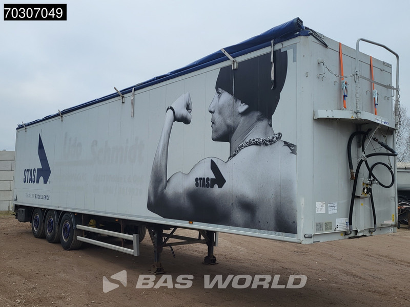 Stas S300ZX 3 axles 92m3 Lifting Axle 10mm - Walking floor semi-trailer: picture 3 Stas S300ZX 3 axles 92m3 Lifting Axle 10mm - Walking floor semi-trailer: picture 3