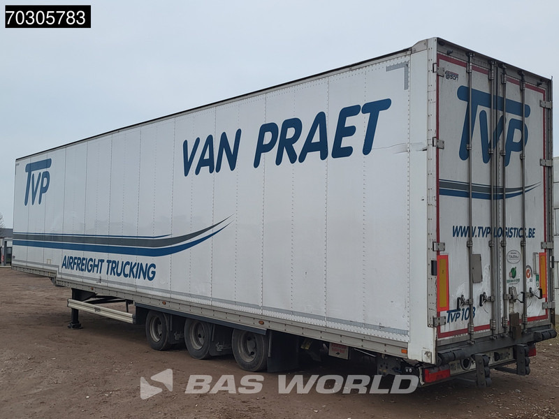 Talson F1227 3 axles MEGA Joloda System Rollerbett Luchtvracht - Closed box semi-trailer: picture 2 Talson F1227 3 axles MEGA Joloda System Rollerbett Luchtvracht - Closed box semi-trailer: picture 2