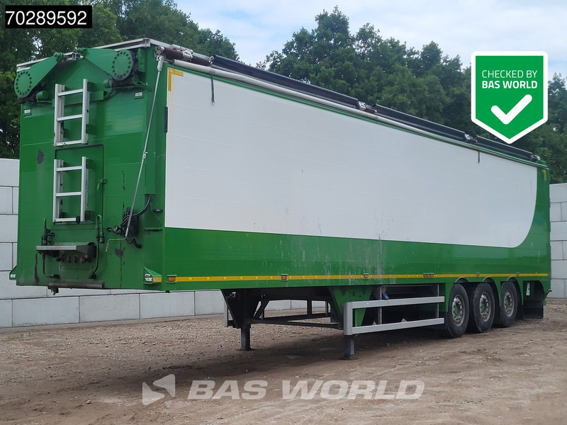 Titan Semi trailer 6mm Liftachse 86m3 Hydraulische covering systeem Wabco Smartboard - Walking floor semi-trailer: picture 1 Titan Semi trailer 6mm Liftachse 86m3 Hydraulische covering systeem Wabco Smartboard - Walking floor semi-trailer: picture 1
