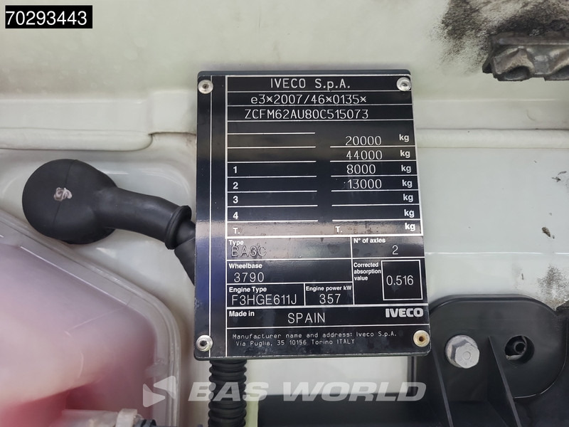 Tractor unit Iveco S-Way 490 4X2 Retarder Standairco 2xTanks ACC LED Navi Euro 6: picture 19 Tractor unit Iveco S-Way 490 4X2 Retarder Standairco 2xTanks ACC LED Navi Euro 6: picture 19