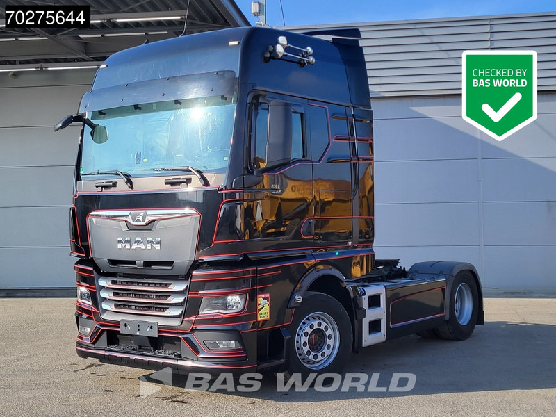 MAN TGX 18.510 4X2 70% Tyres! GX Retarder 2x Tanks ACC Standklima Navi - Tractor unit: picture 1 MAN TGX 18.510 4X2 70% Tyres! GX Retarder 2x Tanks ACC Standklima Navi - Tractor unit: picture 1