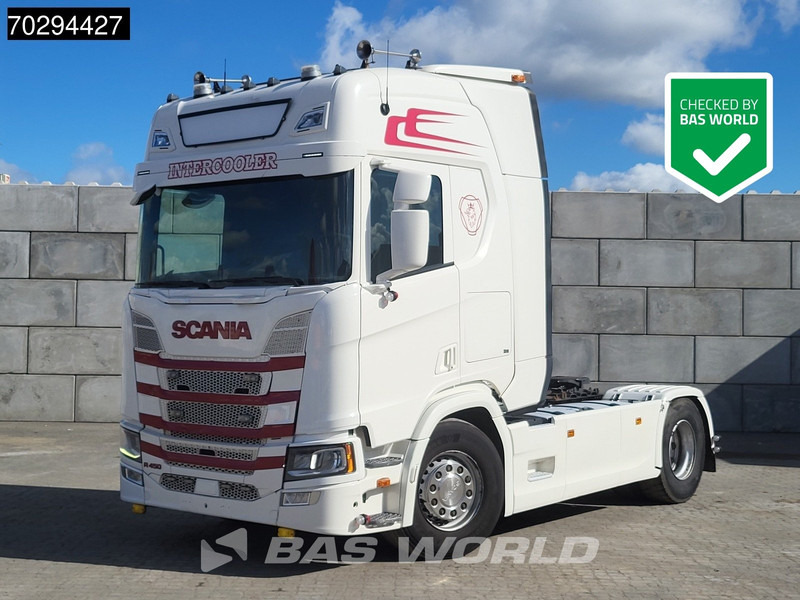 Tractor unit Scania R450 R 4X2 Retarder 2xTanks Leder ACC Hydraulic Euro 6: picture 1