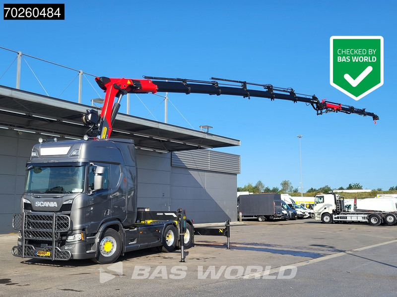 Scania R540 6X2 FULLY PREPARED NEW Palfinger 370 TEC CRANE + JIB + Winch Retarder - Tractor unit: picture 1 Scania R540 6X2 FULLY PREPARED NEW Palfinger 370 TEC CRANE + JIB + Winch Retarder - Tractor unit: picture 1