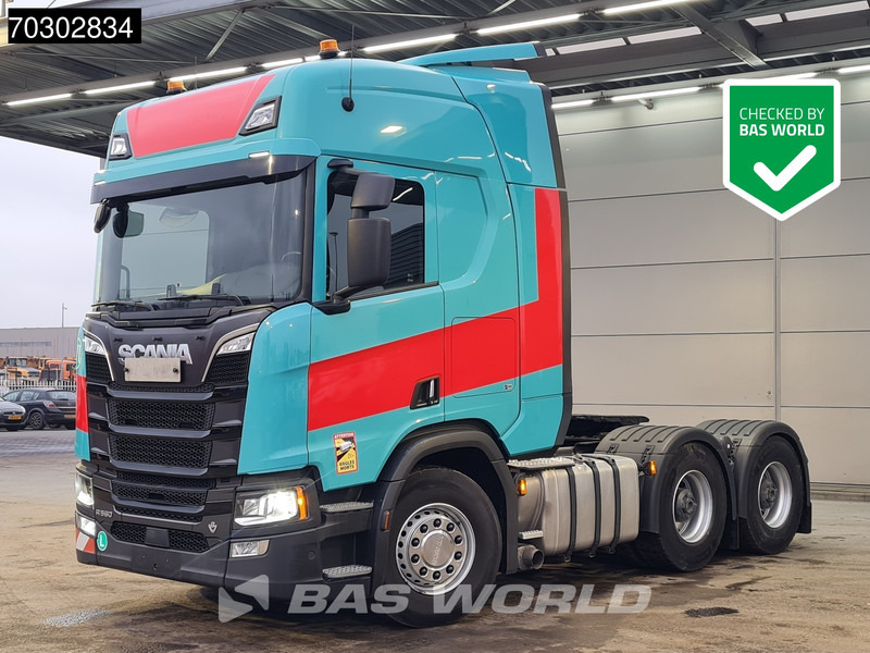 Scania R580 R 6X4 120T! 3-Pedals Retarder Big-Axle Leder Standklima - Tractor unit: picture 1 Scania R580 R 6X4 120T! 3-Pedals Retarder Big-Axle Leder Standklima - Tractor unit: picture 1