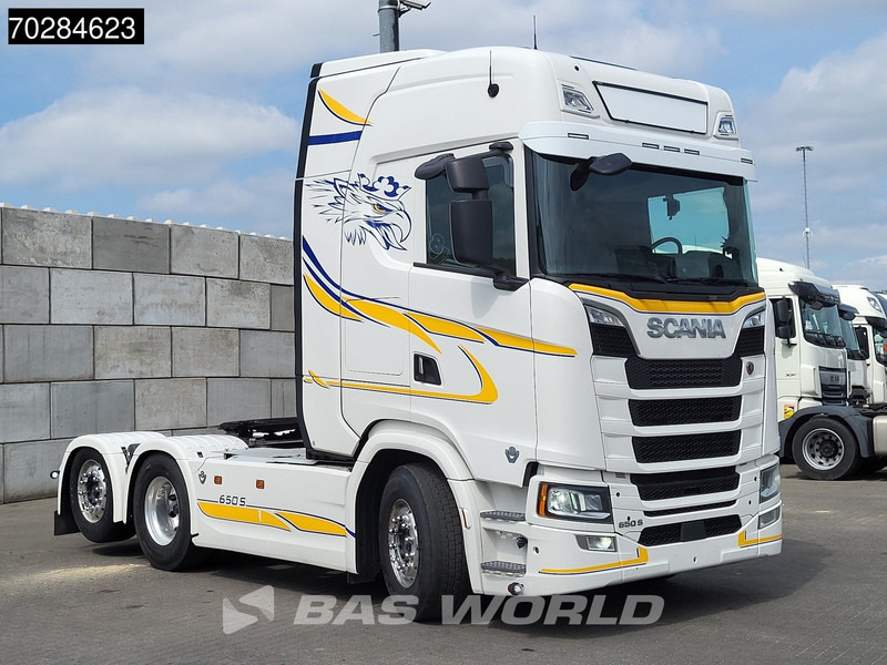 Tractor unit Scania S650 S 6X2 Retarder Liftachse Full-Air Leather Alcoa's: picture 17 Tractor unit Scania S650 S 6X2 Retarder Liftachse Full-Air Leather Alcoa's: picture 17