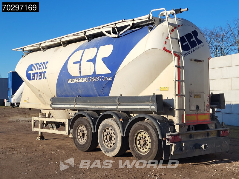 Turbos-Hoet SVM 39000L Liftachse Cement - Tank semi-trailer: picture 2 Turbos-Hoet SVM 39000L Liftachse Cement - Tank semi-trailer: picture 2