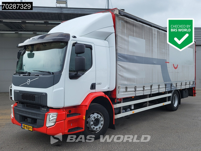 Volvo FE 280 4X2 NL-Truck curtainsides 2000kg Ladebordwand Automatic Euro 6 - Curtainsider truck: picture 1 Volvo FE 280 4X2 NL-Truck curtainsides 2000kg Ladebordwand Automatic Euro 6 - Curtainsider truck: picture 1