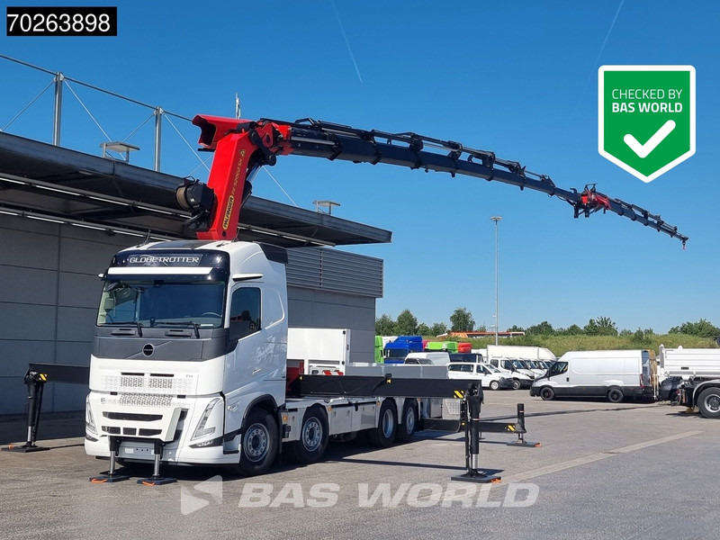 Volvo FH 500 8X2 NEW! Palfinger PK92002 SH 8+6 JIB Crane Kran Winch Lift-Lenkachse Navi - Dropside/ Flatbed truck, Crane truck: picture 1 Volvo FH 500 8X2 NEW! Palfinger PK92002 SH 8+6 JIB Crane Kran Winch Lift-Lenkachse Navi - Dropside/ Flatbed truck, Crane truck: picture 1