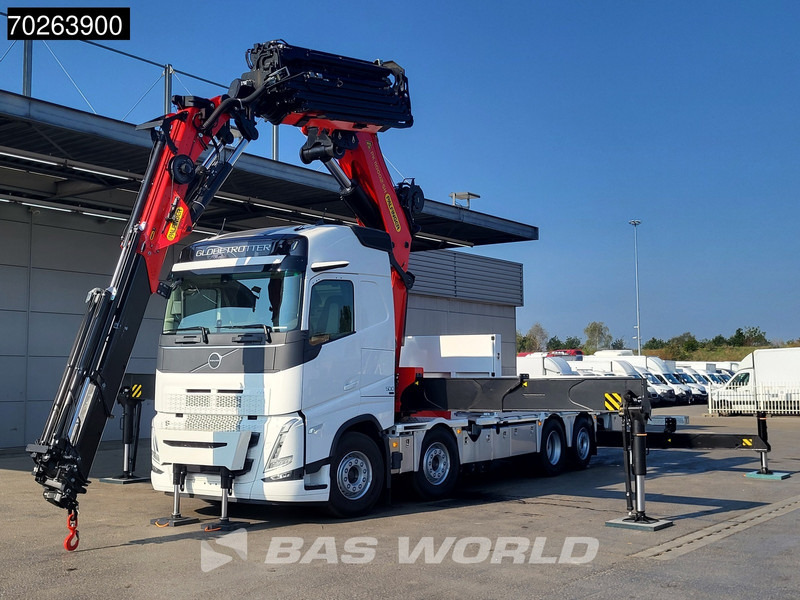 Volvo FH 500 8X2 Palfinger PK110002 SH Crane + Fly-Jib Winch VEB+ Euro 6 - Dropside/ Flatbed truck, Crane truck: picture 5 Volvo FH 500 8X2 Palfinger PK110002 SH Crane + Fly-Jib Winch VEB+ Euro 6 - Dropside/ Flatbed truck, Crane truck: picture 5