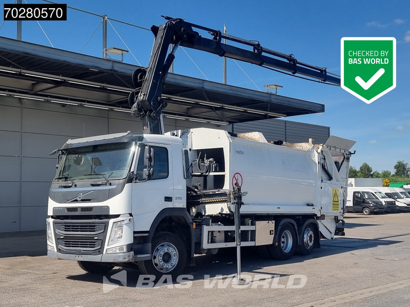 Volvo FM 370 6X2 Hiab X-Hipro 162 Kran GeesinkNorba Lift+Lenkachse VEB Euro 6 - Garbage truck: picture 1 Volvo FM 370 6X2 Hiab X-Hipro 162 Kran GeesinkNorba Lift+Lenkachse VEB Euro 6 - Garbage truck: picture 1