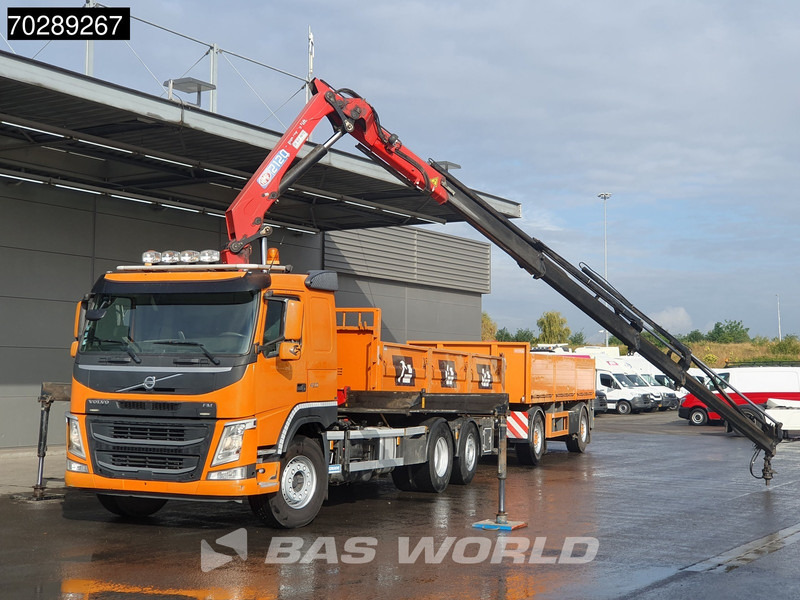 Volvo FM 420 6X2 Combi HMF 2120 K 4 Crane Kran Lift+lenkasche Euro 6 - Tipper, Crane truck: picture 5 Volvo FM 420 6X2 Combi HMF 2120 K 4 Crane Kran Lift+lenkasche Euro 6 - Tipper, Crane truck: picture 5