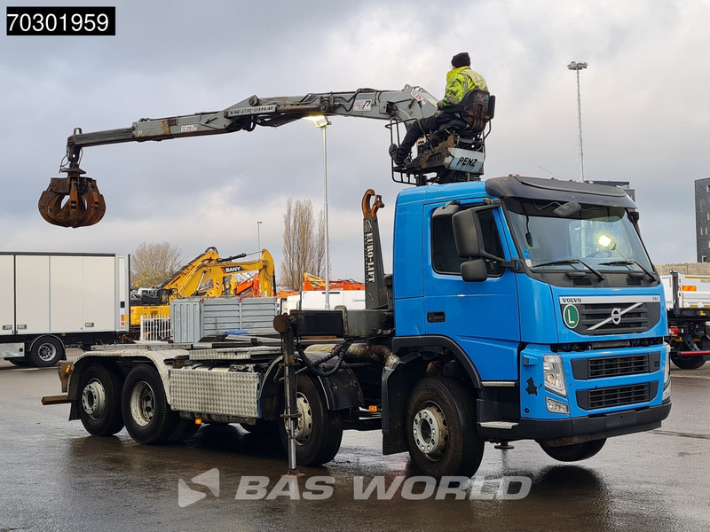 Volvo FM 460 8X2 Penz 12ZR7,70 Crane + AJK HS20N Automatic VEB+ Euro 5 - Hook lift truck, Crane truck: picture 3 Volvo FM 460 8X2 Penz 12ZR7,70 Crane + AJK HS20N Automatic VEB+ Euro 5 - Hook lift truck, Crane truck: picture 3